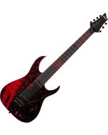 Schecter Sullivan King Banshee-7 FR-S Guitar Obsidian Blood Finish sku number SCHECTER2485