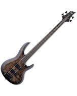 ESP LTD B-4E Burled Poplar Electric Bass Charcoal Burst Satin sku number LB4EBPCHBS