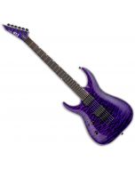 ESP LTD MH-1000NT Left Handed Electric Guitar in See Thru Purple sku number LMH1000NTQMSTPLH
