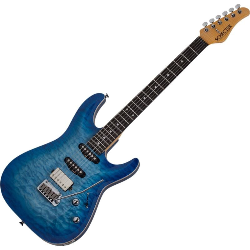 Schecter California Classic Guitar Transparent Sky Burst | Las Vegas G