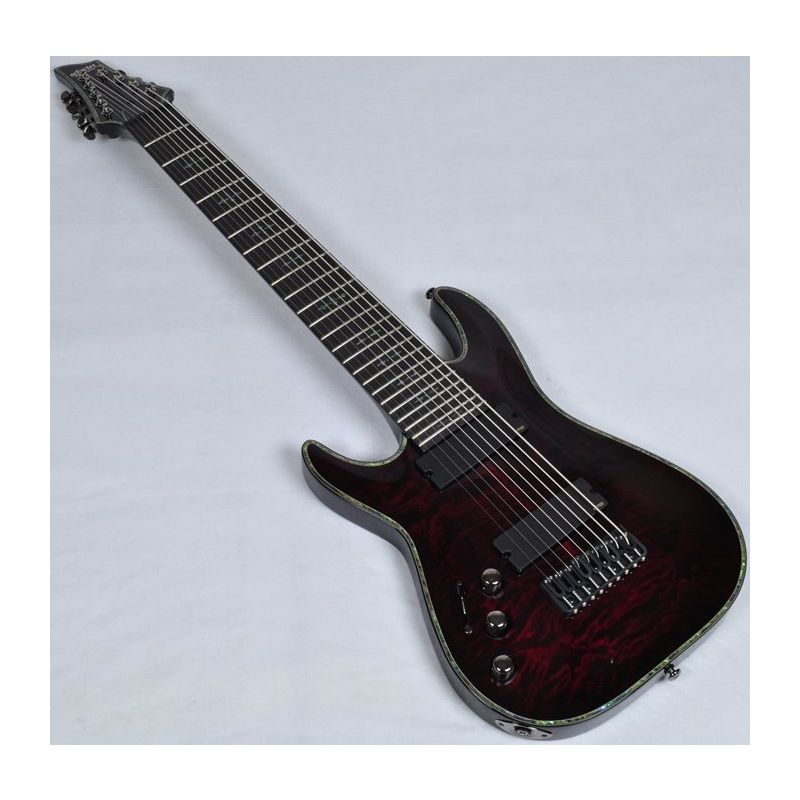 Electric　Hellraiser　Left-Handed　Guitar　Schecter　Cherry　C-9　Black