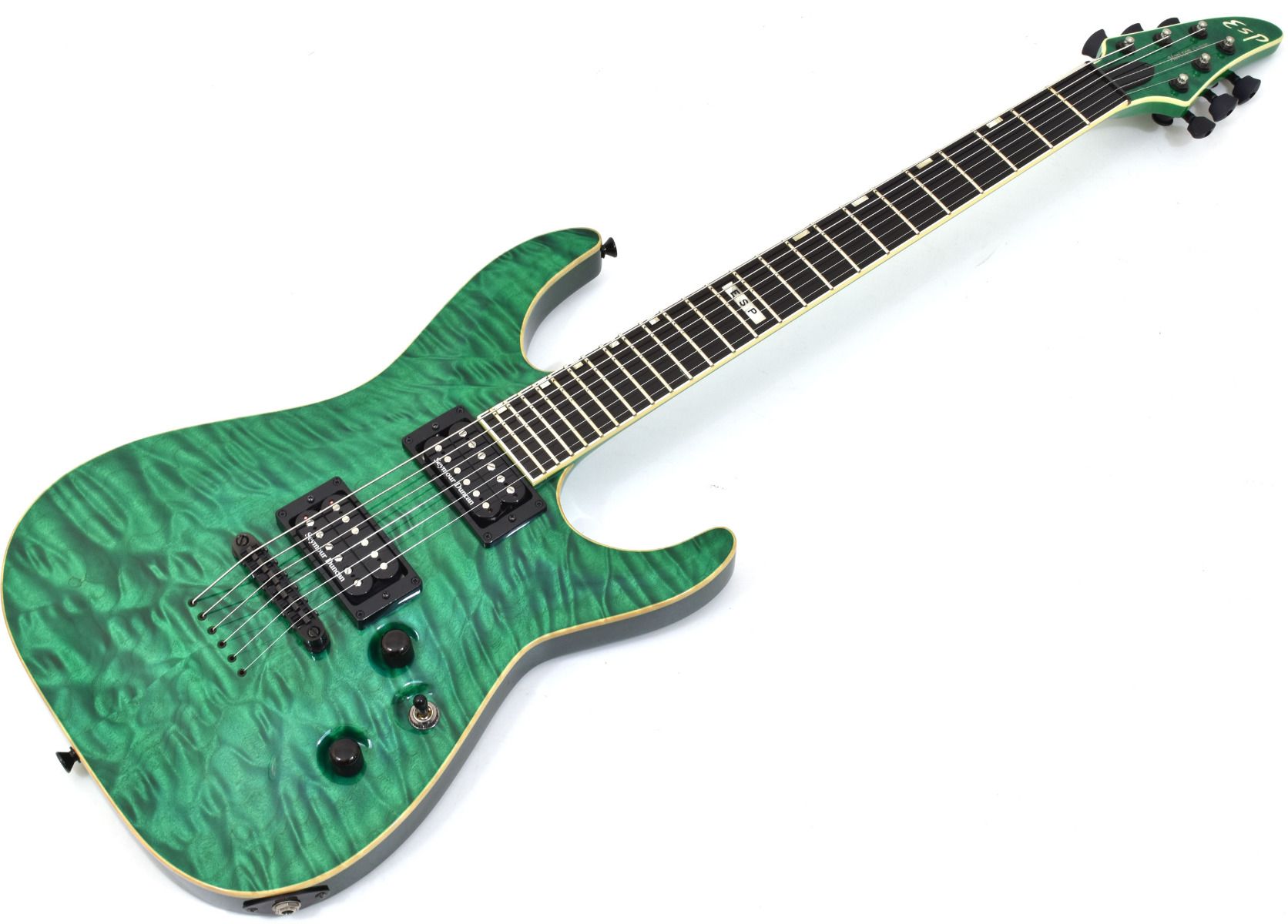 ESP Custom Shop Horizon Electric Guitar Trans Emerald Green