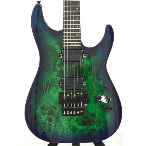 Schecter C-6 Pro FR Electric Guitar Aqua Burst B-Stock 1191