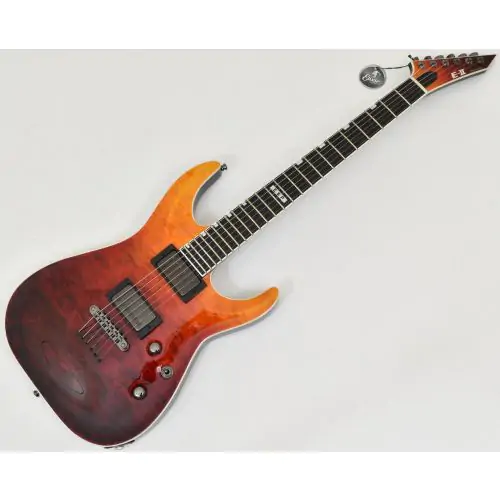 ESP E-II Horizon NT-II Tiger Eye Amber Fade Guitar B-Stock 12213 sku number EIIHORNTIITEAFD.B 12213