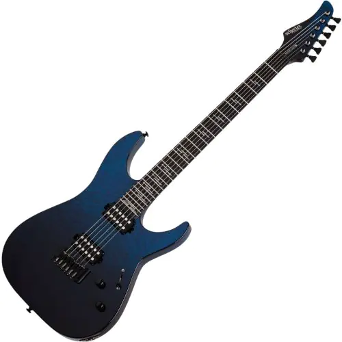 Schecter Reaper-6 Elite Guitar Deep Ocean Blue sku number SCHECTER2186