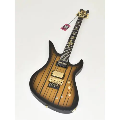 Schecter Synyster Custom-S Guitar Satin Gold Burst B-Stock 1605 sku number SCHECTER1743.B 1605