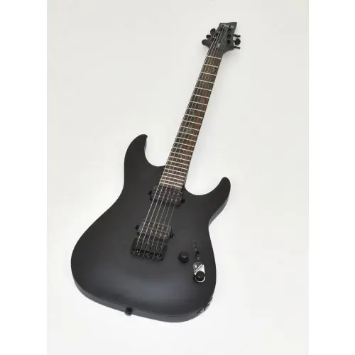 Schecter Damien-6 Guitar Satin Black B-Stock 1109 sku number SCHECTER2470.B 1109