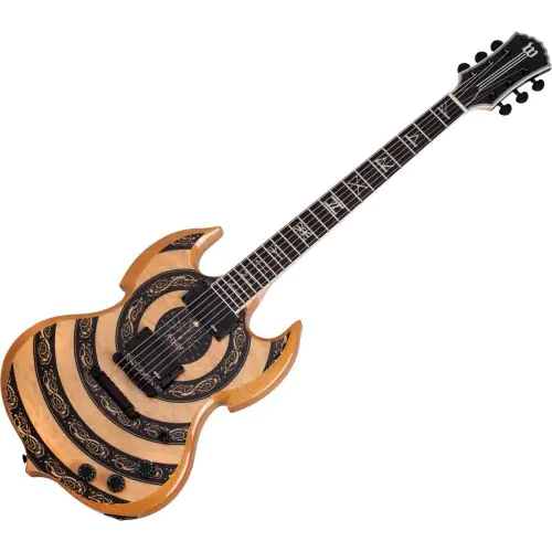 Wylde Audio Barbarian Nose Dragon Rawtop Guitar sku number SCHECTER4574