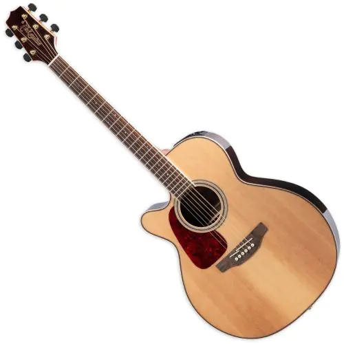 Takamine GN93CE Acoustic Electric Lefty Guitar Natural Finish sku number TAKGN93CELHNAT