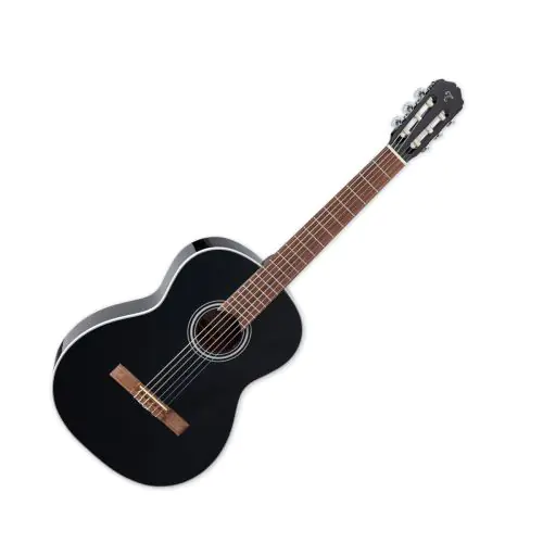 Takamine GC2 Acoustic Classical Guitar Black Finish sku number TAKGC2BLK