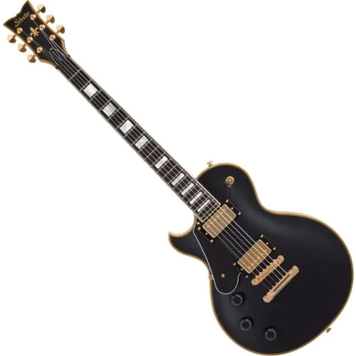 Schecter Solo-II Custom Lefty Guitar Aged Black Satin sku number SCHECTER662