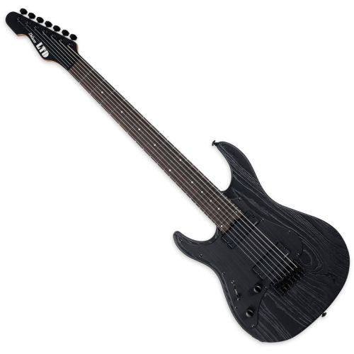 ESP LTD SN-1007HT 7 String Baritone Lefty Guitar Black Blast | Las Veg