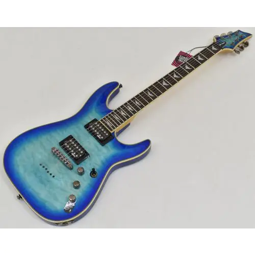 Schecter Omen Extreme-6 Guitar Ocean Blue Burst B-Stock 0317 sku number SCHECTER2015-B0317