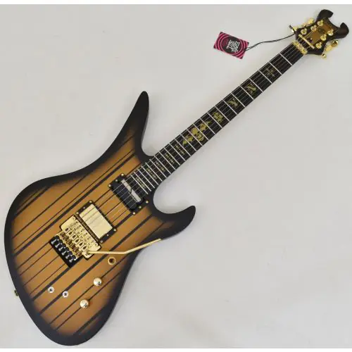 Schecter Synyster Custom-S Guitar Satin Gold Burst B-Stock 1252 sku number SCHECTER1743-B1252