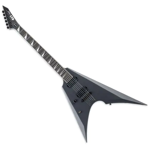 ESP LTD ARROW-1000NT Charcoal Metallic Satin Lefty Guitar B-Stock sku number LARROW1000NTCHMSLH-B