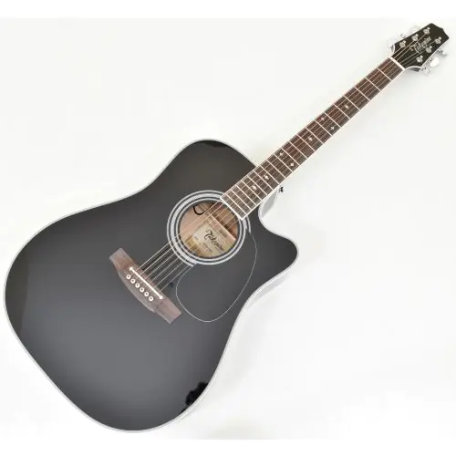 Takamine EF341SC Acoustic Guitar in Black B Stock sku number JTAKEF341SC-B