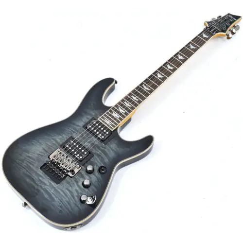 Schecter Omen Extreme-6 FR Guitar See-Thru Black Mint sku number SCHECTER2027-U