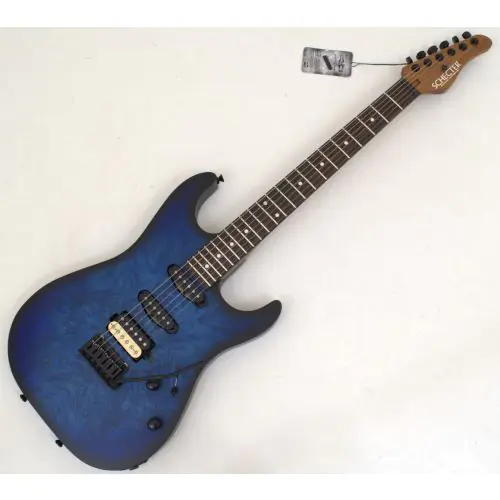 Schecter USA Sunset Custom-II HSS Guitar Ocean Blue Burst sku number SCHECTER7157