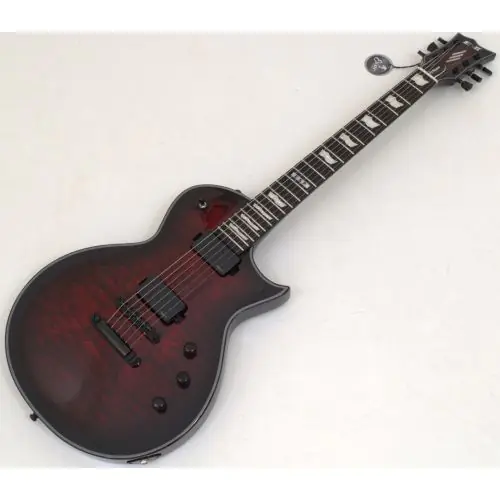 ESP E-II Eclipse QM See Thru Black Cherry Sunburst Guitar B-Stock 8532 sku number EIIECQMSTBCSB-B8532