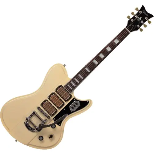 Schecter Ultra-III Electric Guitar Ivory Pearl sku number SCHECTER295