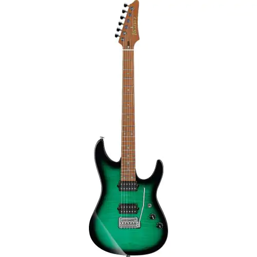 Ibanez Marco Sfogli Signature MSM100 FGB Fabula Green Burst Electric Guitar w/Case sku number MSM100FGB