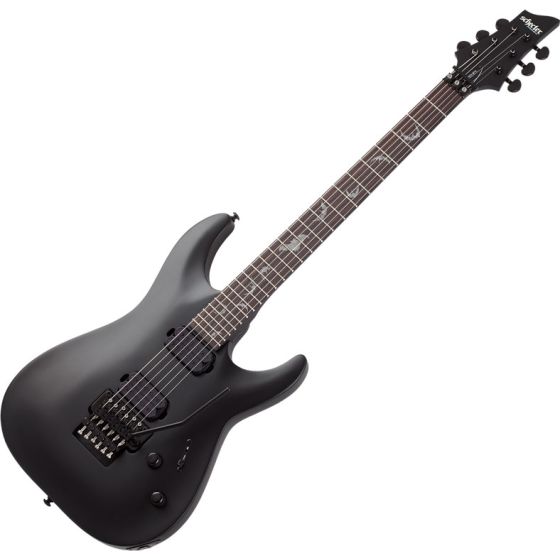 Schecter Damien-6 FR Electric Guitar Satin Black sku number SCHECTER2471