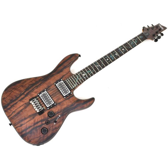 Schecter C-1 Exotic Ebony Electric Guitar Natural Satin B-Stock 1830