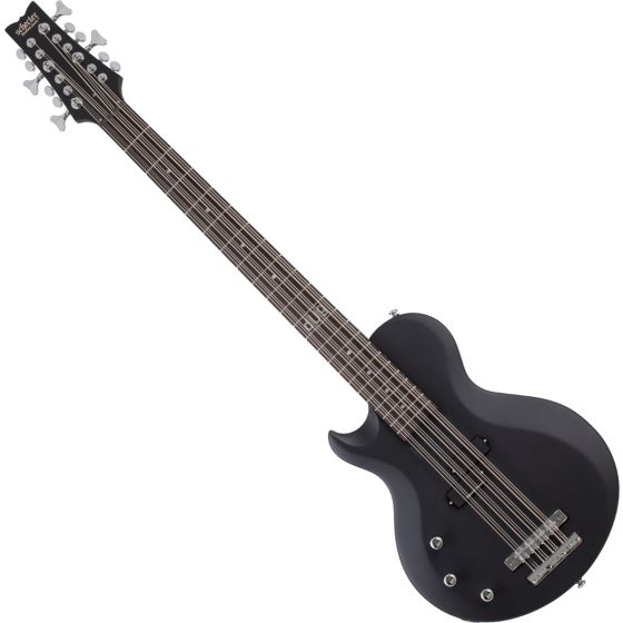 Schecter dUg Pinnick DP-12 String Lefty Bass Satin Black sku number SCHECTER460