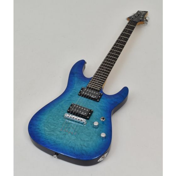 Schecter C-6 Plus Guitar Ocean Blue Burst B-Stock 0089 sku number SCHECTER443.B 0089