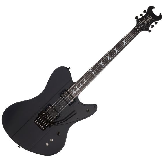 Schecter Riggs Ultra FR-S Guitar Satin Black | Las Vegas Guitars