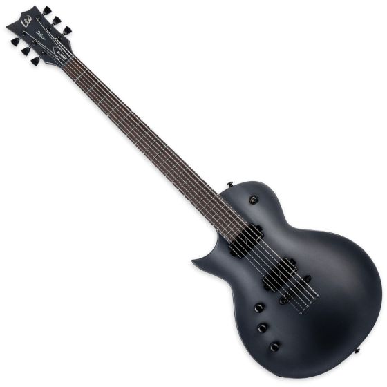 ESP LTD EC-1000B Baritone Lefty Guitar Charcoal Metallic Satin sku number LEC1000BCHMSLH