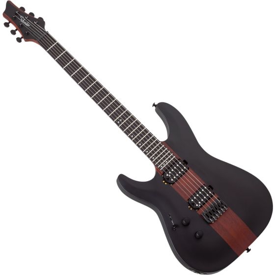 Schecter Rob Scallon C-1 Lefty Guitar Satin Dark Roast sku number SCHECTER904