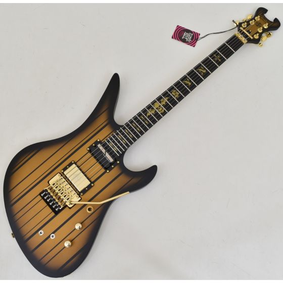 Schecter Synyster Custom-S Guitar Satin Gold Burst B-Stock 1252 sku number SCHECTER1743-B1252