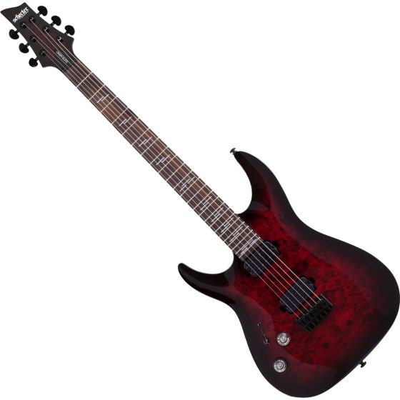 Schecter Omen Elite-6 Lefty Guitar Black Cherry Burst sku number SCHECTER2459