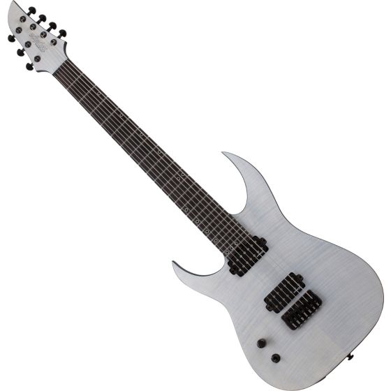 Schecter KM-7 MK-III Lefty Legacy Guitar Transparent White Satin sku number SCHECTER877