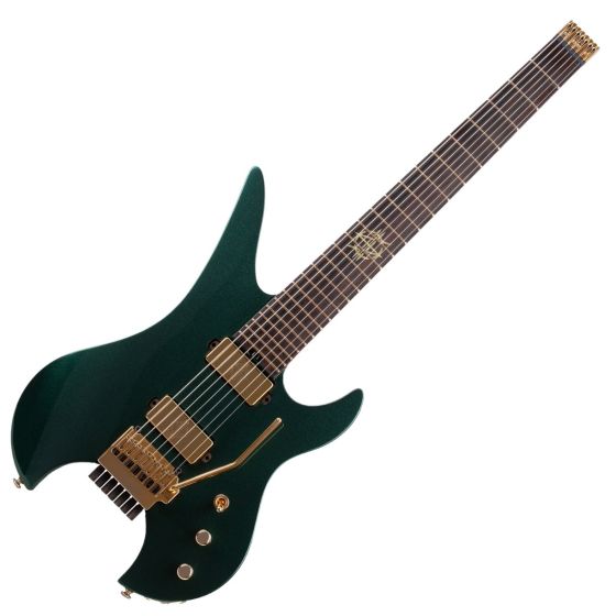 Schecter Synyster Gates Custom 7 TR Headless Guitar Oak Green Metallic sku number SCHECTER2111