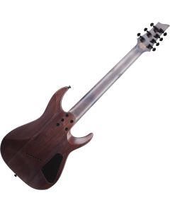 Schecter Omen Elite-7 Multiscale Lefty Guitar Black Cherry Burst sku number SCHECTER2468