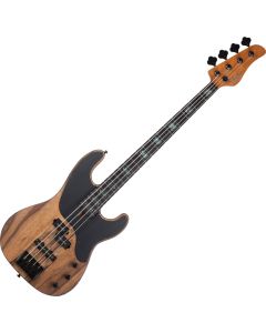 Schecter Model-T 4 String Exotic Black Limba Bass sku number SCHECTER2832