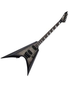 ESP LTD Arrow-1000 QM Guitar Charcoal Burst Satin sku number LARROW1000QMCHBS