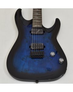 Schecter Omen Elite-6 Guitar See-Thru Blue Burst B-Stock 0035 sku number SCHECTER2452-B0035