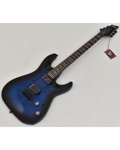 Schecter Omen Elite-6 Guitar See-Thru Blue Burst B-Stock 0035 sku number SCHECTER2452-B0035