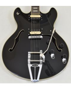 Schecter Corsair Semi Hollow Guitar Black B-Stock 0653 sku number SCHECTER1552-B0653