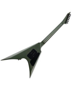 ESP LTD Arrow-200 Lefty Guitar Military Green Satin sku number LARROW200MGSLH