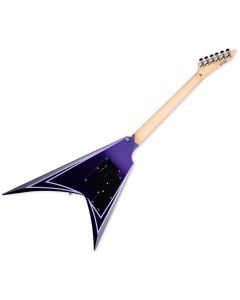 ESP LTD Alexi Laiho Hexed Lefty Guitar Purple Faded Pinstripes B-Stock sku number LALEXIHEXEDLH-B