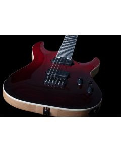 Schecter C-1 SLS Elite Guitar Blood Burst Mint sku number SCHECTER1370-U