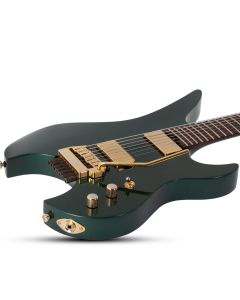 Schecter Synyster Gates Custom 7 TR Headless Guitar Oak Green Metallic sku number SCHECTER2111