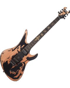 Schecter Synyster Custom-S Guitar Distressed Satin Black sku number SCHECTER1749