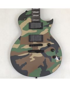 ESP LTD EC-1000 Guitar Woodland Camo Satin B-Stock 1235 sku number LEC1000WCS-B1235