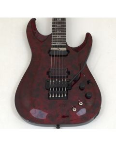 Schecter C-1 FR-S Apocalypse Guitar Red Reign B Stock 1670 sku number SCHECTER3057-B1670