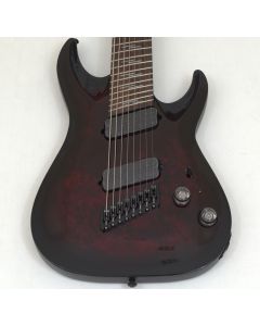 Schecter Omen Elite-8 Multiscale Guitar Black Cherry Burst B-Stock 0262 sku number SCHECTER2465-B0262